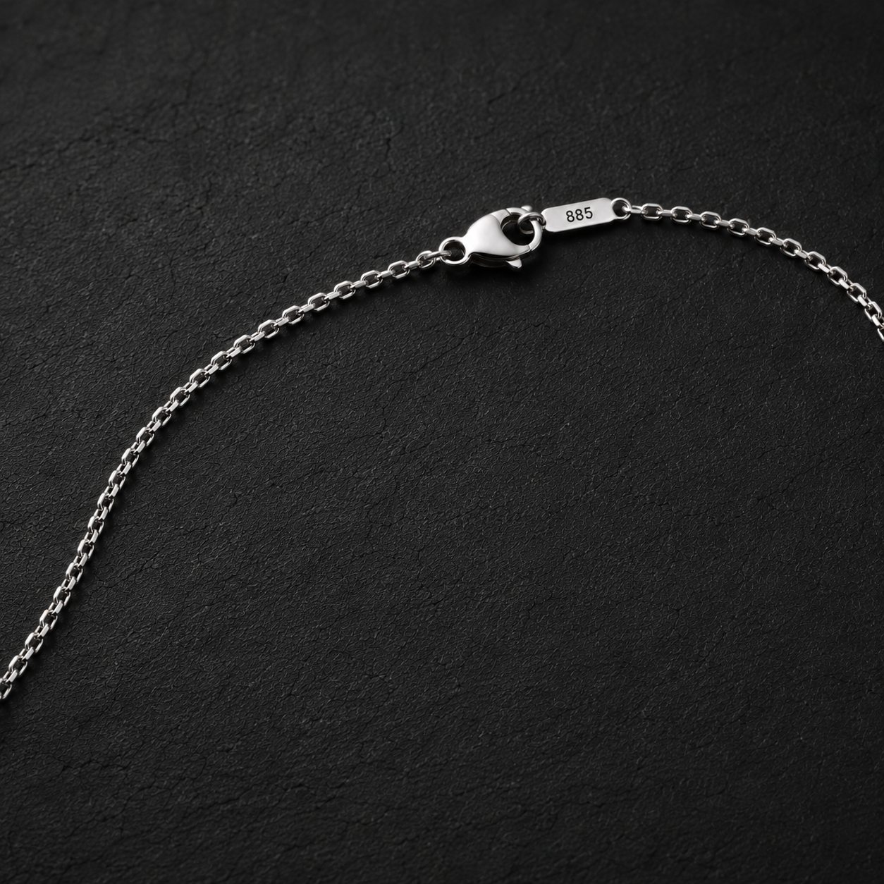 Vesper Silver Rope Chain Necklace