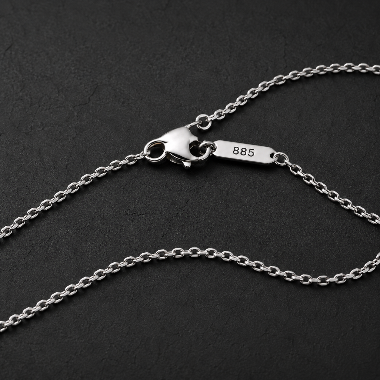 Vesper Silver Rope Chain Necklace