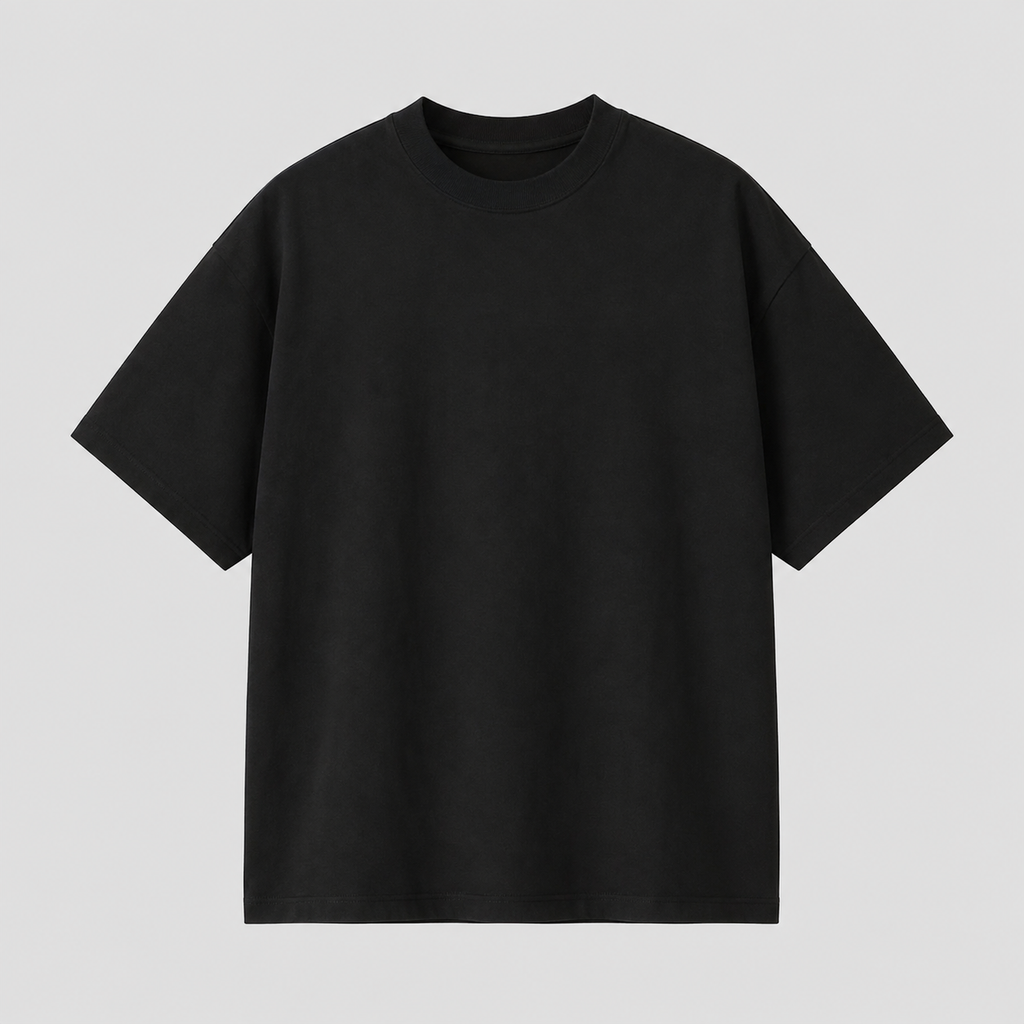 Pack de 6 T-Shirts Noirs 100 % Coton – 200 g/m²