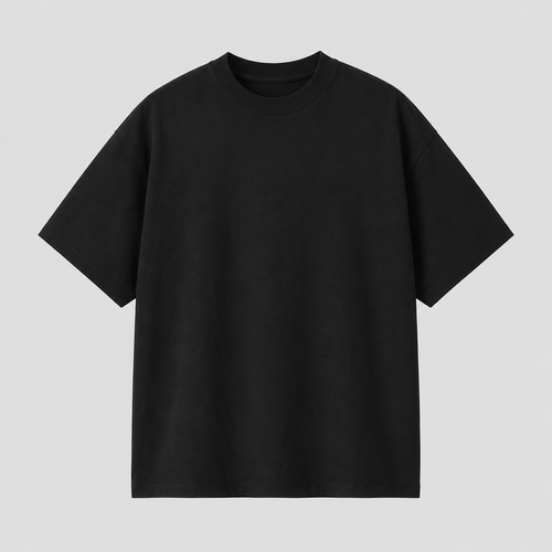 Pack de 6 T-Shirts Noirs 100 % Coton – 200 g/m²