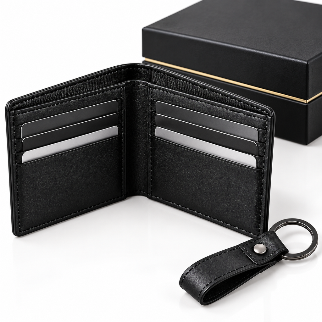 Kit Billetera Premium RFID + Regalo