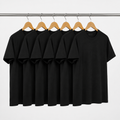 Pack de 6 T-Shirts Noirs 100 % Coton – 200 g/m²