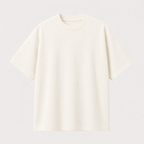 Pack de 6 T-Shirts Blanc Cassé 100 % Coton