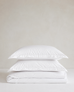 Set Funda Plumón Algodón Egipcio 400 Hilos - Blanco Hotel
