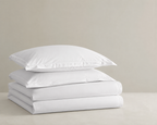 Set Funda Plumón Algodón Egipcio 400 Hilos - Blanco Hotel